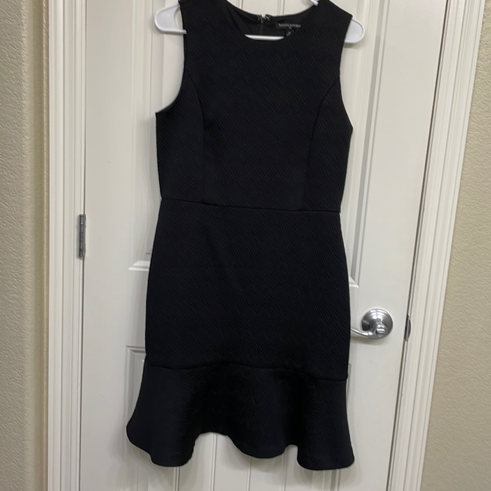 Banana republic black sleeveless dress